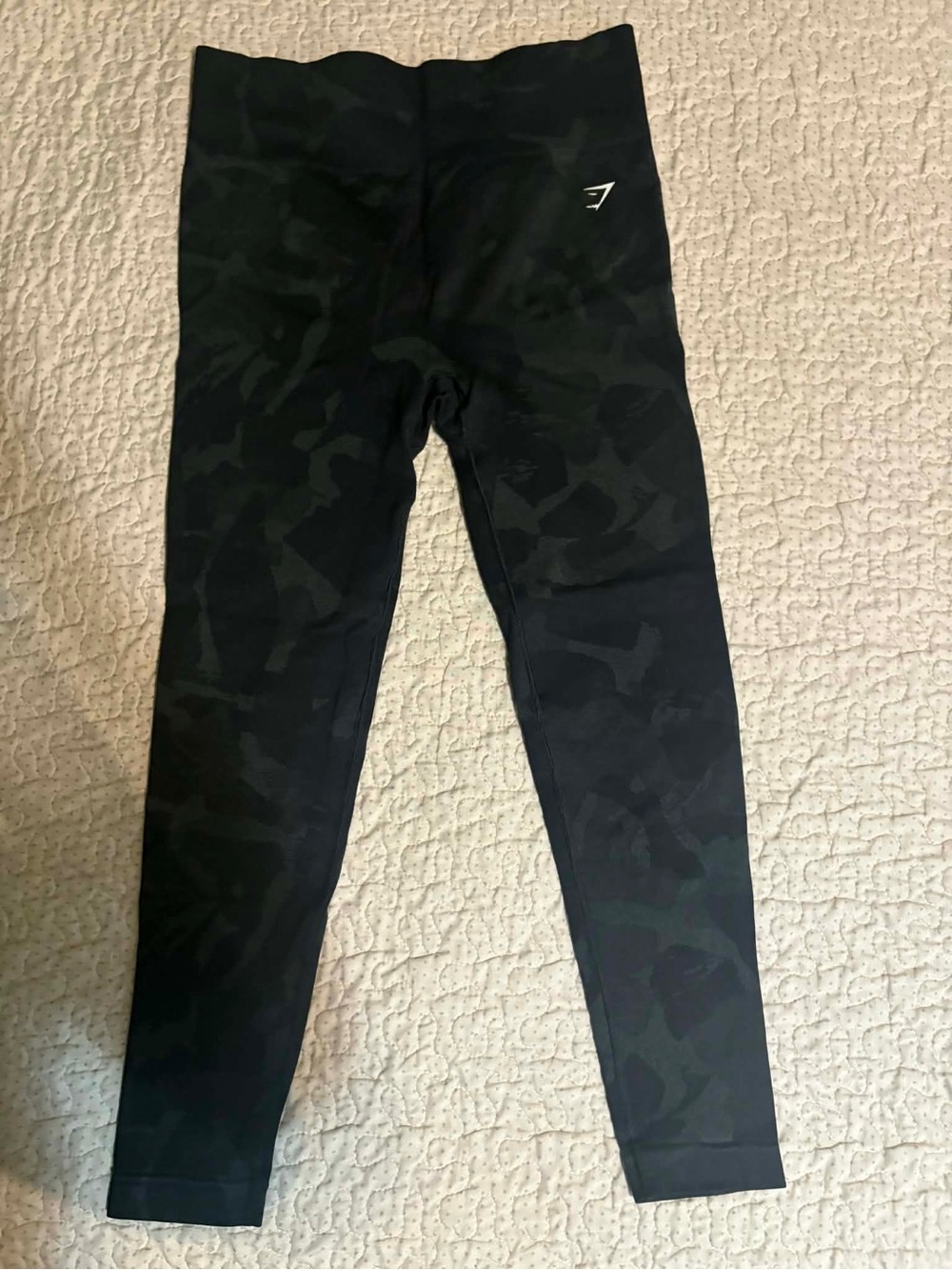 Gymshark Kids Black Camo Leggings